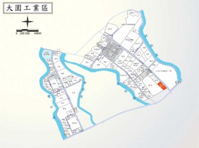 大園工業區旁三面臨路工業地,桃園市大園區廠房出售