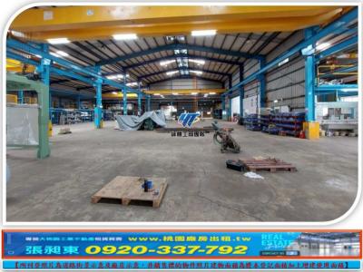 八德挑高天車可分租廠房A+B,桃園市八德區廠房出租